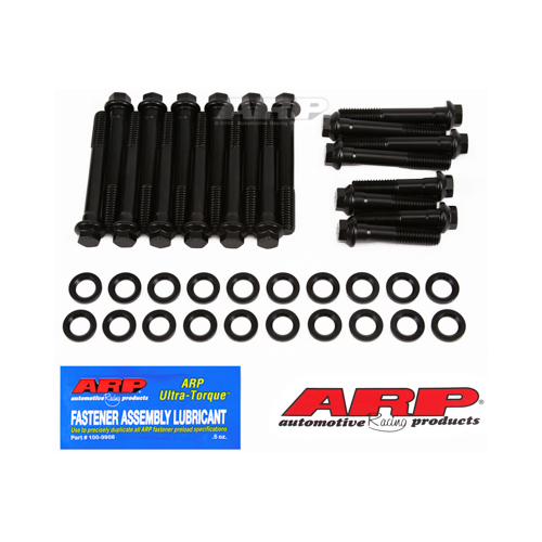 ARP Cylinder Head Bolts, Hex Head, High Performance, For Pontiac, 326-389-421, w/ D port Heads (1965-66 only), Kit