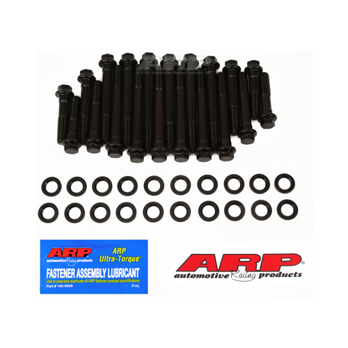 ARP Cylinder Head Bolts, Hex Head, High Performance, For Pontiac, 400-455, w/ Edelbrock Performer & RPM Heads, Kit