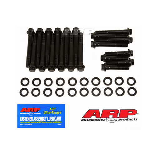 ARP Cylinder Head Bolts, Hex Head, High Performance, For Pontiac, 350-400-428-455, w/ D port Heads (1967 & later), Kit