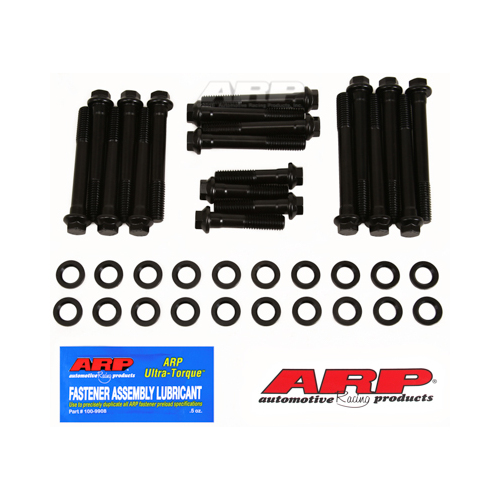 ARP Cylinder Head Bolts, Hex Head, High Performance, For Pontiac, 326-347-370-389-421, w/ D port Heads (1964 & earlier), Kit