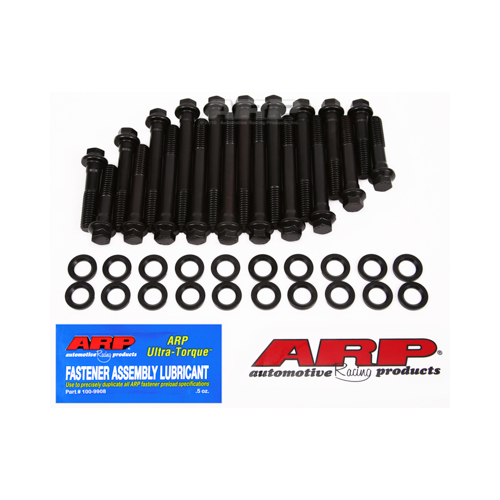 ARP Cylinder Head Bolts, Hex Head, High Performance, For Pontiac, 400-455, w/ Edelbrock Performer & RPM Heads, Kit