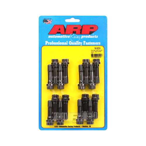ARP Connecting Rod Bolts, High Performance Series, Cap Screw, 180, 000psi, 8740 Chromoly Steel, For Pontiac, Set of 16