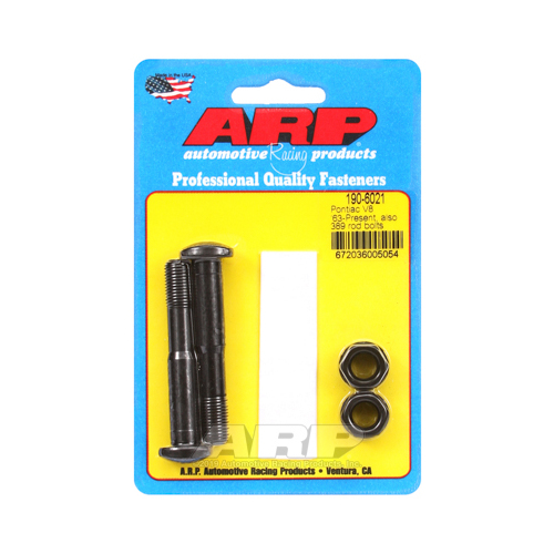 ARP Rod Bolts, High Performance Series, 8740 Chromoly Steel, For Pontiac V8, Pair