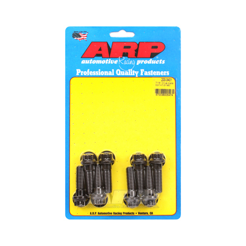 ARP Drive Plate Bolt Kit, 12-Point Head, 7/16 in.-14 x 1.500 in, 8 Pc