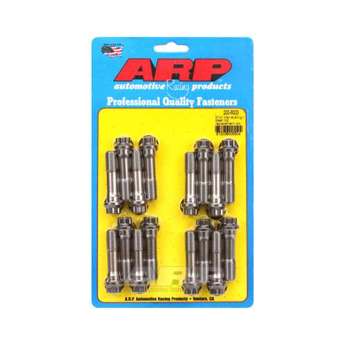 ARP Connecting Rod Bolts, Pro Series, 8740 Chromoly Steel, Manley, Elgin Rods, Set of 16