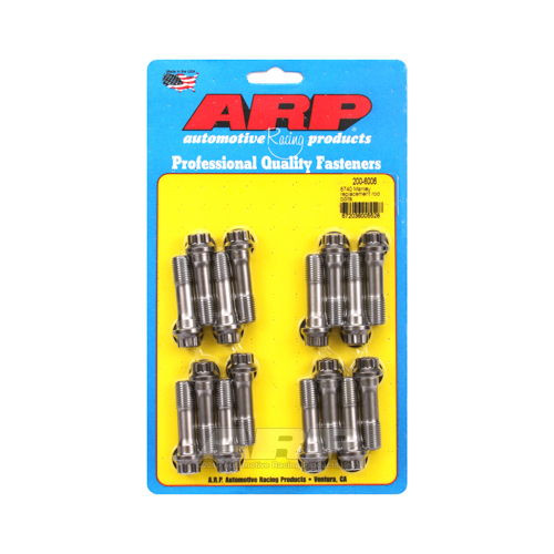 ARP Connecting Rod Bolts, Pro Series, 8740 Chromoly Steel, Manley, Replacement, Set of 16