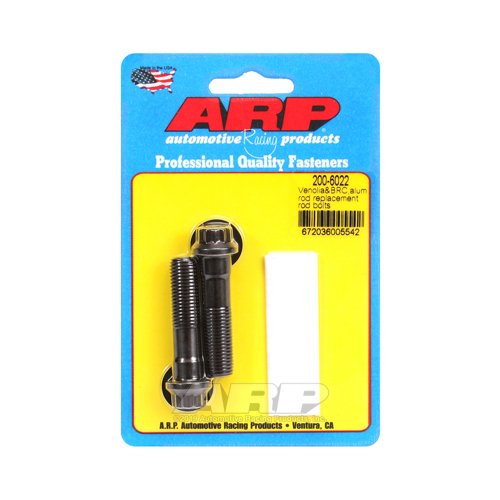ARP Connecting Rod Bolts, Pro Series, 8740 Chromoly Steel, Venolia, Aluminum Rod Replacement, Pair