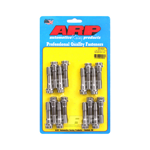ARP Connecting Rod Bolts, Pro Series, L19 A, Carrillo, Rod H-Bolt Replacement, Set of 16