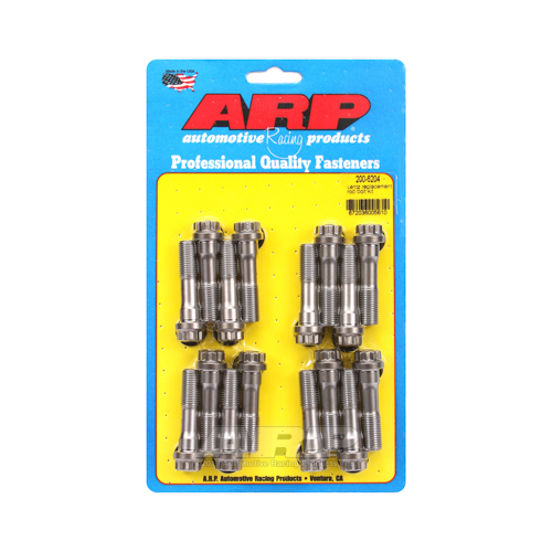 ARP Connecting Rod Bolts, Pro Series, 2000 Alloy, Lentz, Rod Bolt Replacement, Set of 16