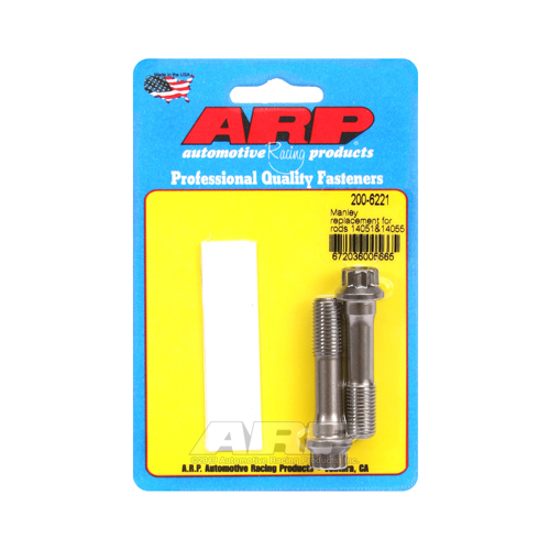 ARP Connecting Rod Bolts, Pro Series, 2000 Alloy, Manley, Rod Bolt Replacement, Pair