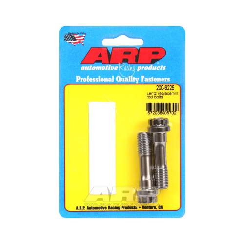ARP Connecting Rod Bolts, Pro Series, 2000 Alloy, Lentz, Rod Bolt Replacement, Pair