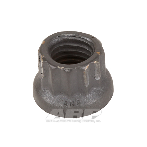 ARP Nut, 12-point Reduced Wrenching, Carbon Steel, Cadmium/Chromate, Self Locking, 1/4 in.-28 Thread, Each