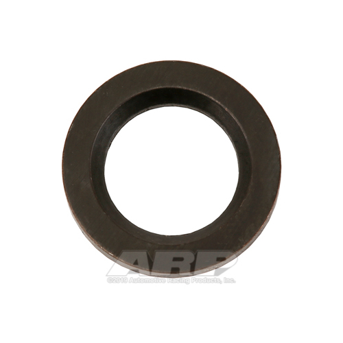 ARP Washer, Hardened, High Performance, Chamfer, Flat, 3/8 in. ID x 0.625 in. OD, Chromoly, Black Oxide, 0.063 in. Thick, Each