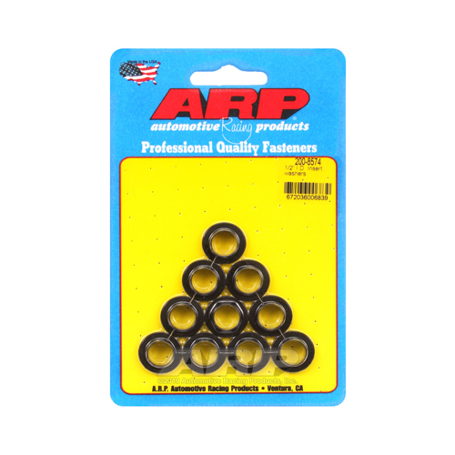 ARP Washers, Chromoly, Black Oxide, .500 in. I.D, .565 in. O.D, Set of 10