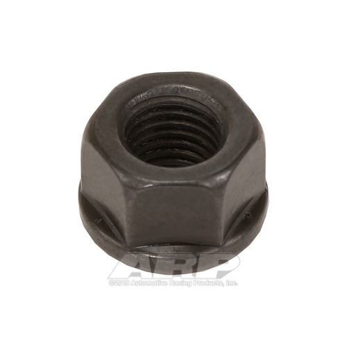 ARP Nut, Hex, 8740 Chromoly, Steel, Black, Flanged, 5/16 in.-24 Thread, 180000psi, Each