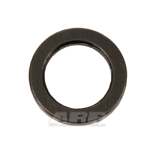ARP Washer, Hardened, High Performance, Chamfer, Flat, 10mm ID, 15mm OD, 2mm Thick, Chromoly, Black Oxide, Each