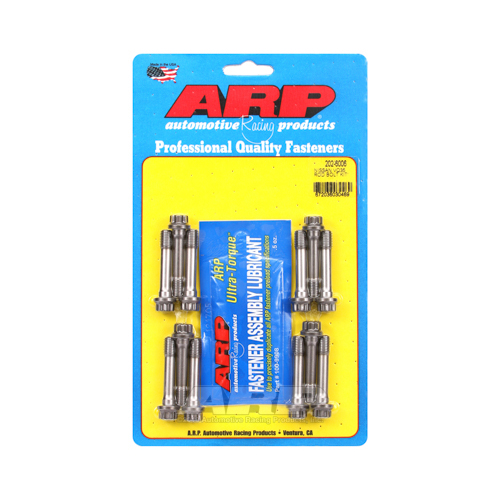 ARP Connecting Rod Bolts, Cap Screw, 12-Point, E Head Style, 200, 000psi, 2000 Alloy, 10mm Wrench Diameter, For Nissan, Set of 12