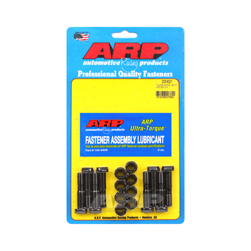 ARP Connecting Rod Bolts, High Performance Series, 8740 Chromoly, For Toyota, 1.6L, 4-Cylinder, Set of 8