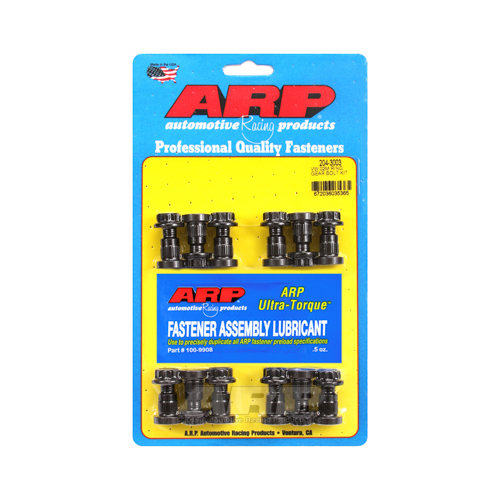 ARP Ring Gear Bolts, Chromoly, Black Oxide, 12-Point, 9mm x 1.00, Volkswagen, O2M, Set