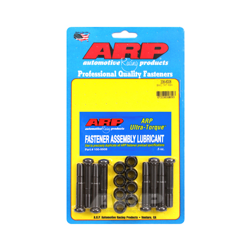 ARP Connecting Rod Bolts, High Performance Series, Through-Bolt, 180, 000psi, 8740 Chromoly Steel, Triumph, Set of 8