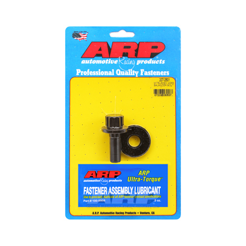 ARP Harmonic Balancer Bolt, 12-point, Chromoly, Black Oxide, M14-1.500 in. Thread, For Mitsubishi, 2.0L DOHC, Each