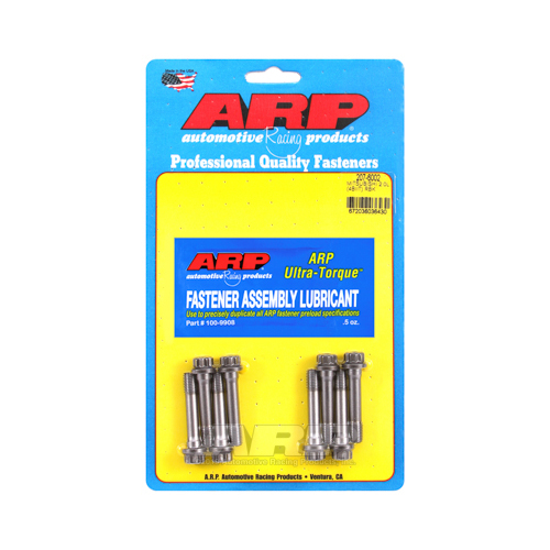 ARP Connecting Rod Bolts, Pro Series, E Head Style, ARP2000 Alloy, For Mitsubishi, 2.0L, Set of 8