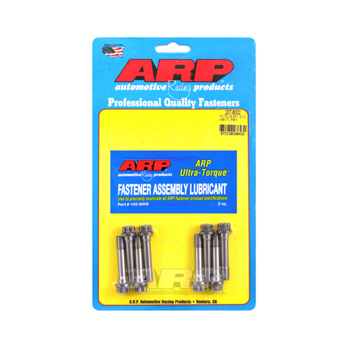 ARP Connecting Rod Bolts, Pro Series, E Head Style, ARP2000 Alloy, For Mitsubishi, 2.0L, Set of 8