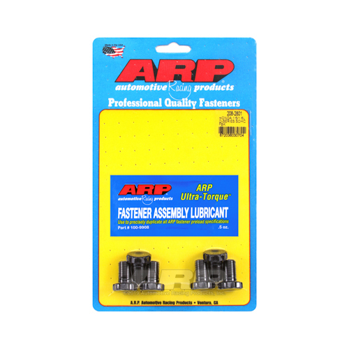 ARP Flywheel Bolts, Pro, Chromoly, Black Oxide, 12-Point, use on For Acura , For Honda , 1.5, 1.6L, Set of 6