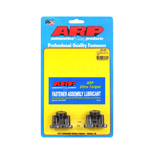 ARP Flywheel Bolts, Pro, Chromoly, Black Oxide, 12-Point, use on For Acura®, For Honda®, 1.5, 1.6L, Set of 6