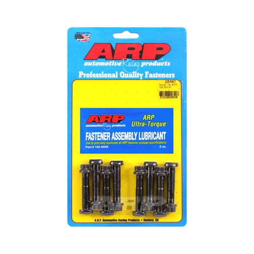 ARP Connecting Rod Bolts, Pro Series, 2000 Alloy, For Honda , 1.8L, 4-Cylinder, Set of 8