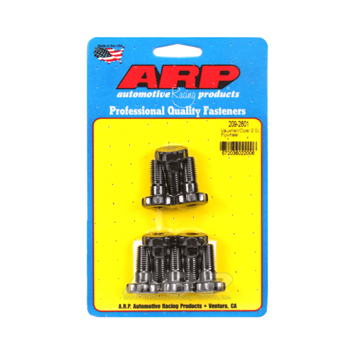 ARP Flywheel Bolts, Pro, Chromoly, Black Oxide, 12-Point, use on For Opel, Vauxhall, 2.0L, 16-Valve, Set of 8