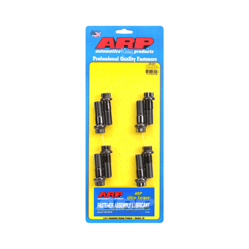 ARP Flexplate Bolts, High Performance, Chromoly, Black Oxide, 12-point, 16mm x 1.50, 1.775 in. Length, Duramax, 6.6L, Set of 8