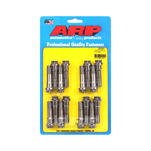 ARP Connecting Rod Bolts, Pro Series, ARP2000 Alloy, For Chevrolet, 6.6L Diesel, Set of 16