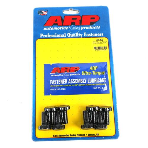 ARP Flywheel Bolts, Pro Series, Chromoly, Black Oxide, 12-point, 11mm x 1.0, 0.900 in. Length, Chevrolet, LT1, 6.2L, Set of 8