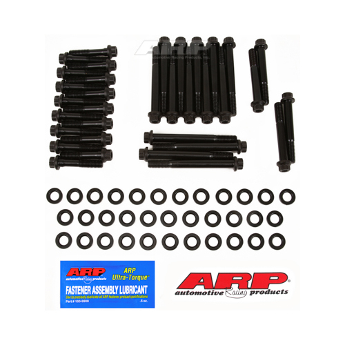 ARP Cylinder Head Bolts, 12-point Head, Pro-Series, For Chevrolet SB, For Pontiac Brodix Heads, raised intake, -10xz RI, Kit