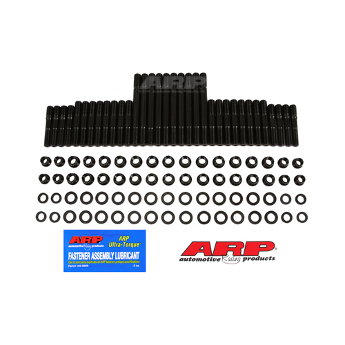 ARP Cylinder Head Stud, Pro-Series, 12-point Nut, For Chevrolet SB, Aluminium Bowtie splayed Bolt Heads, Kit