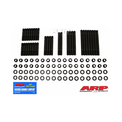 ARP Cylinder Head Stud, Pro-Series, 12-point Nut, For Chevrolet SB, 18° Raised Port, Kit