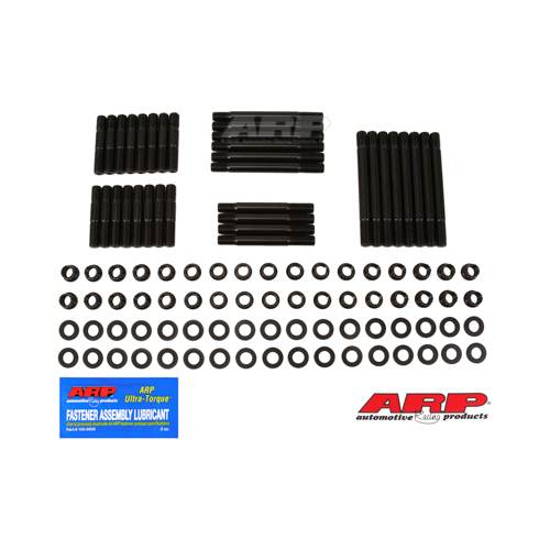ARP Cylinder Head Stud, Pro-Series, 12-point Nut, For Chevrolet SB, Brodix 18 Rollover, Kit
