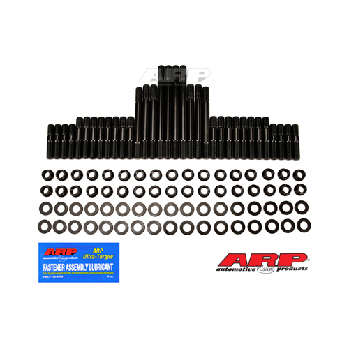 ARP Cylinder Head Stud, Pro-Series, 12-point Nut, For Chevrolet SB, Brodix Canted Valve, Kit