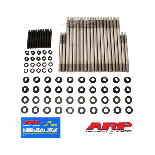ARP Cylinder Head Stud, Pro-Series, 12-point Head, For Chevrolet SB, LS Series, Gen III 2003 & Earlier, 4 short, 16 Long, Kit
