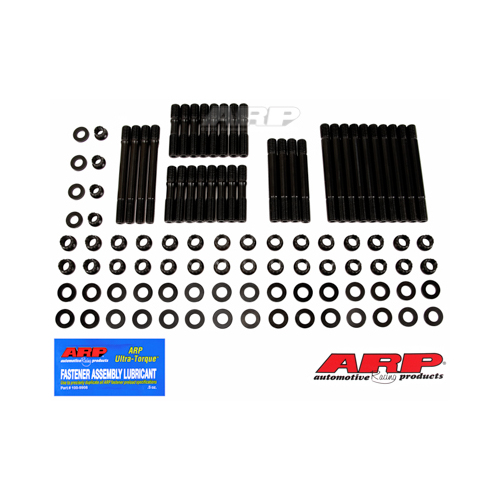 ARP Cylinder Head Stud, Pro-Series, 12-point Nuts U/C Studs, For Chevrolet SB, Pro Action 23 Heads, Kit
