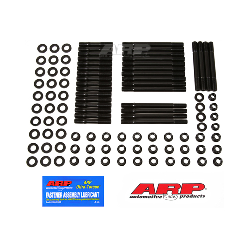 ARP Cylinder Head Stud, Pro-Series, 12-point Nut, For Chevrolet SB, Brodix -18c,-18x with 3/8 in. Step Stud, Kit