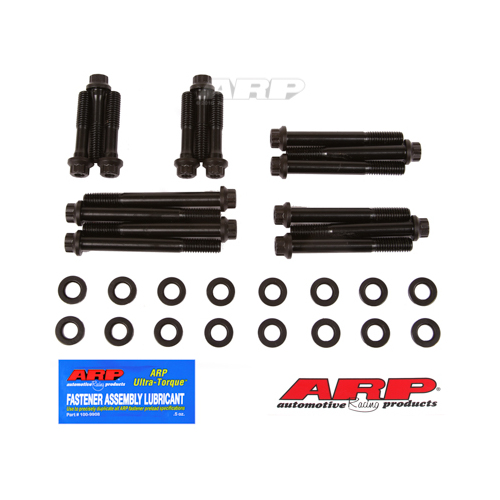 ARP Main Bolts, Pro Series, 4-Bolt Main, For Chevrolet, 350, with 1/2 in. Straps, Kit