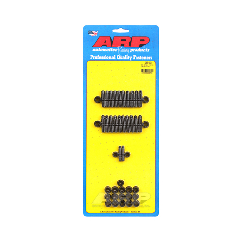 ARP Oil Pan Studs, Designed for Standard 2 piece Cork Gasket, Black Oxide, 12-Point Nut, For Chevrolet, Big Block, Kit
