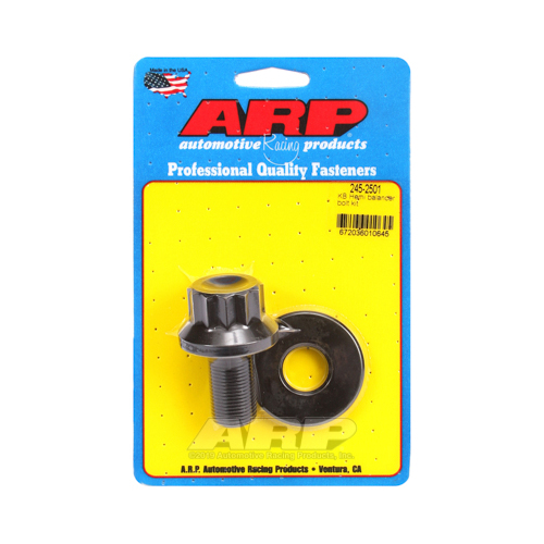 ARP Harmonic Balancer Bolt, Chromoly, Black Oxide, 12-Point, For Chrysler, KB 426, Hemi, Each