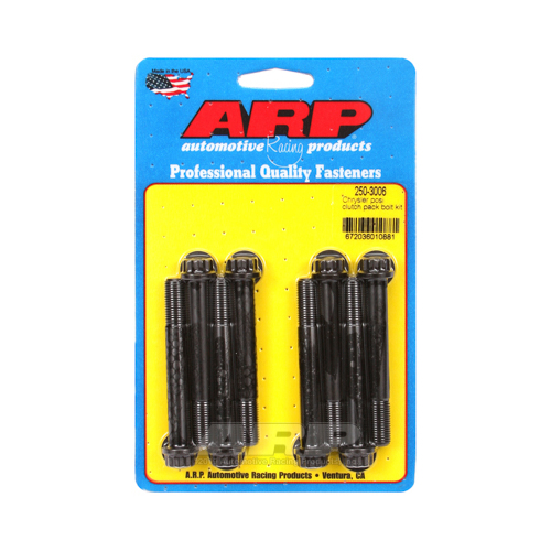 ARP Ring Gear Bolts, Chromoly, Black Oxide, 3/8 in.-24, 2.80 in. Length, Set