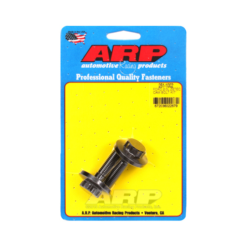 ARP Cam Bolt, Pro Series, Black Oxide, M10 x 1.5, 1.6 in. UHL, For Ford, Zetec, 2.0L, Each