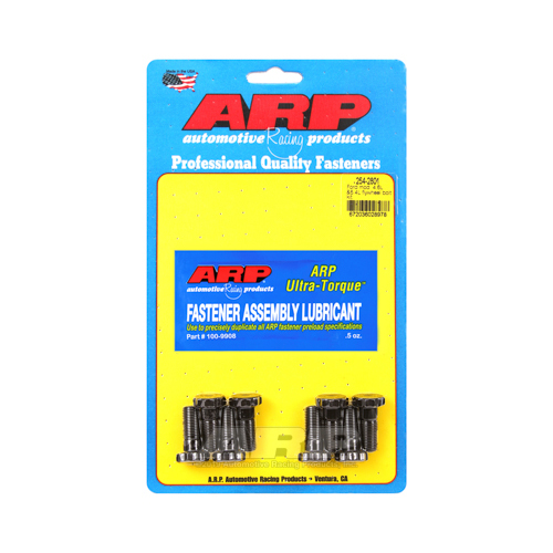 ARP Flywheel Bolts, Pro Series, Chromoly, Black Oxide, 12-Point, 10mm x 1.0, For Ford, 4.6, 5.4L, Set of 8