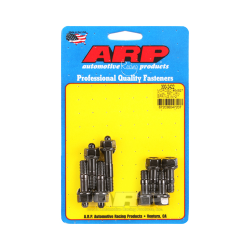 ARP Carburetor Stud Kit, Moroso 64927 dual return spring w/2 in. spacer plate pro series carb stud Kit