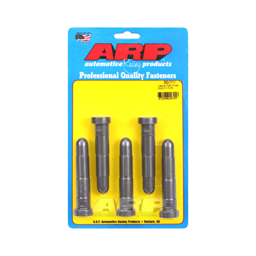 ARP Wheel Studs, Press-in, 5/8-18 in. RH Thread, 3.350 in. UHL, Set of 5